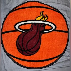 NBA licensed Miami Heat rug